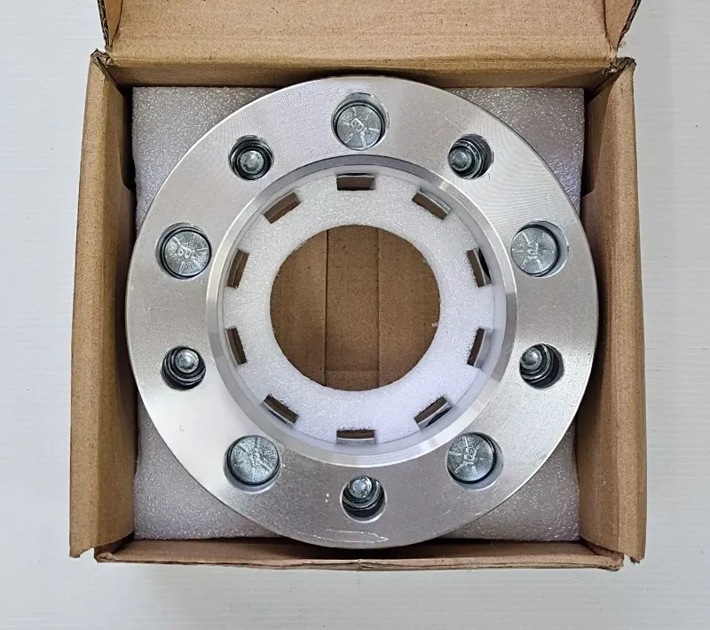 Photo 1 of **VEHICLE COMPATIBILITY UNKNOWN**
New In Box- 115426 5X5.5 - 1/2" - 1.5" - 108mm-Silver-Wheel Spacer - Set of (2)
