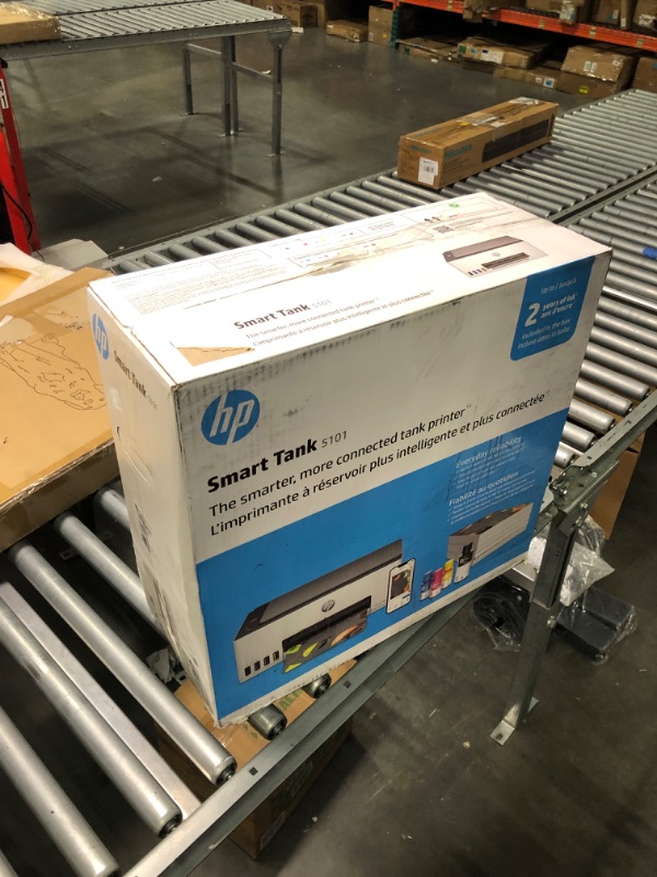 Photo 2 of HP Smart-Tank 5101 Wireless All-in-One Ink-Tank Printer with up to 2 Years of Ink Included (1F3Y0A),White