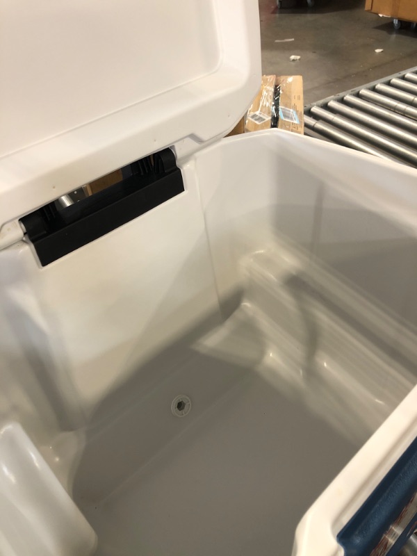Photo 1 of Coleman Portable Rolling Cooler | 50 Quart Xtreme 5 Day Cooler with Wheels | Wheeled Hard Cooler Keeps Ice Up to 5 Days