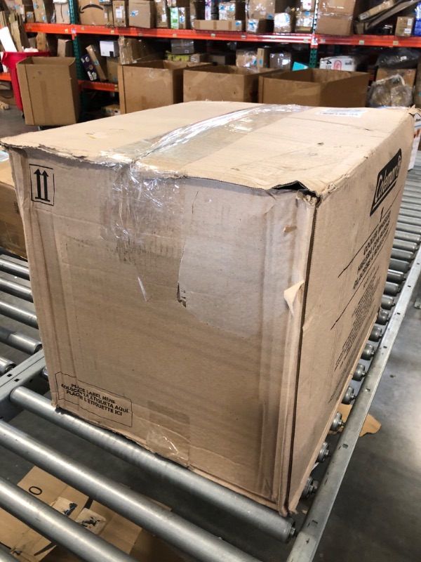 Photo 1 of Coleman Portable Rolling Cooler | 50 Quart Xtreme 5 Day Cooler with Wheels | Wheeled Hard Cooler Keeps Ice Up to 5 Days