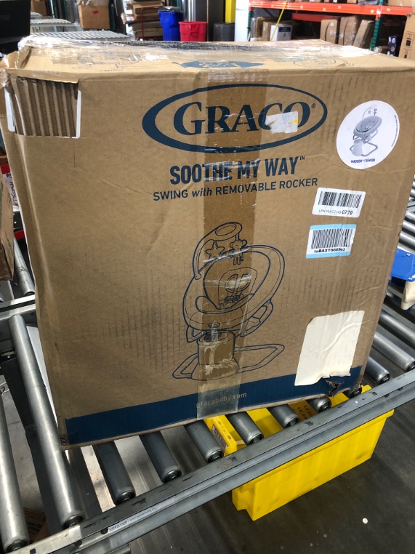 Photo 2 of Graco, Soothe My Way Swing with Removable Rocker, Madden