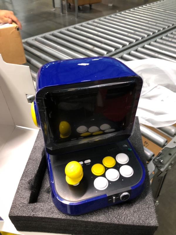 Photo 1 of RETRO STATION Capcom Arcade Console, Pre-Loaded with Official Licenced Capcom 5 Street Fighter Series Games and 5 Mega Man Series Games, 8 Inch LCD Monitor and Support HDMI Output to Large Screen