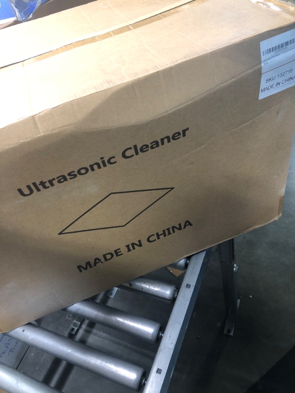 Photo 2 of 30L Ultrasonic Parts Cleaner, Auto Designed Jewelry Ultra Sonic Cleaner with Heater and Timer for Denture Carburetor Glasses Retainer Ring Watches, Etc.