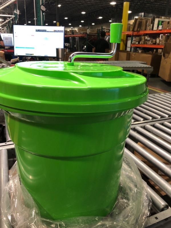 Photo 1 of 5 Gallon Large Commercial Manual Salad Spinner/Dryer