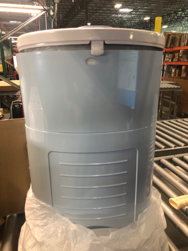 Photo 1 of Dekor Plus Hands-Free Diaper Pail | Soft Blue | Easiest to Use | Just Step – Drop – Done | Doesn’t Absorb Odors | 20 Second Bag Change | Most Economical Refill System |Great for Cloth Diapers