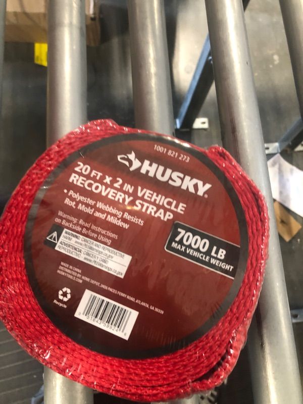 Photo 1 of Husky 20 ft. Vehicle Recovery Strap