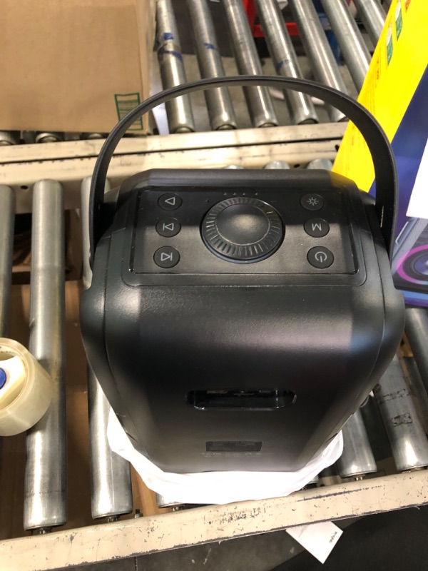 Photo 1 of Bluetooth Speaker, W-KING 80W Super Punchy Bass, Huge 105dB Sound Portable Wireless Speakers, Mixed Color LED Lights, 24H Playtime, Bluetooth 5.0, USB Playback, Loud for Party, Non-Waterproof