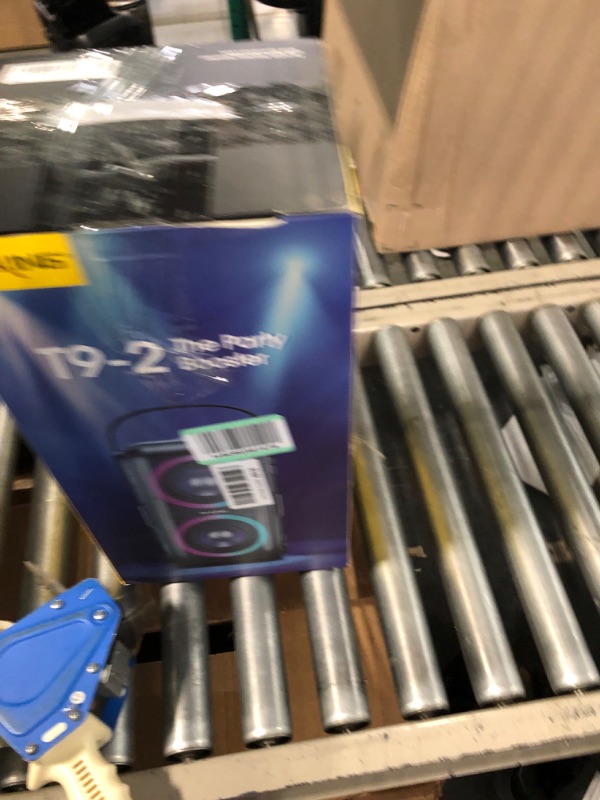 Photo 1 of Bluetooth Speaker, W-KING 80W Super Punchy Bass, Huge 105dB Sound Portable Wireless Speakers, Mixed Color LED Lights, 24H Playtime, Bluetooth 5.0, USB Playback, Loud for Party, Non-Waterproof