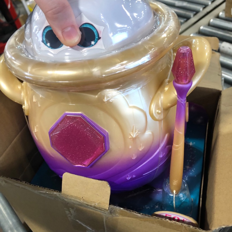 Photo 1 of Magic Mixies Magical Misting Cauldron with Interactive 8 inch Pink Plush Toy and 50+ Sounds and Reactions