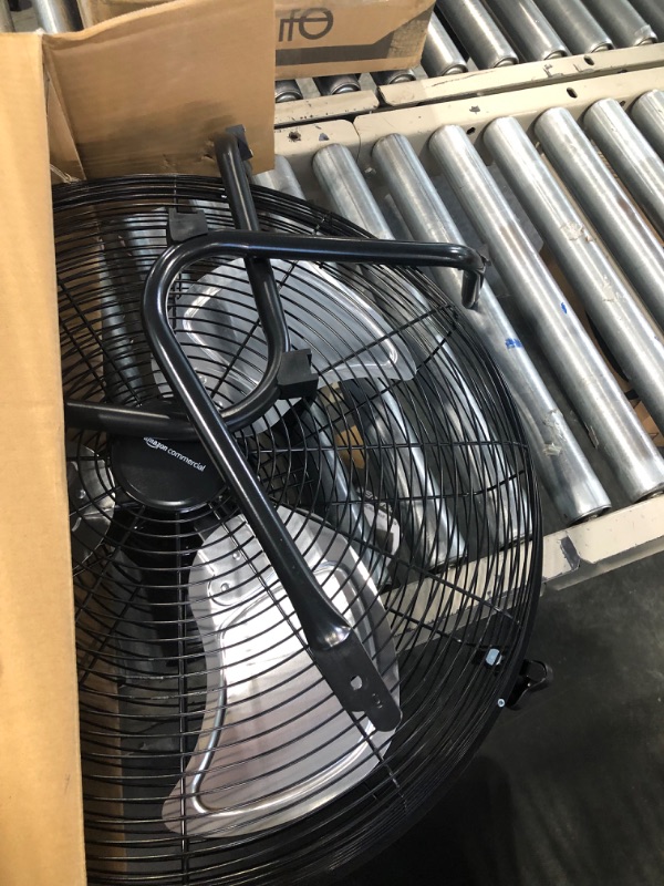Photo 1 of AmazonCommercial 20" High Velocity Industrial Fan, Black,