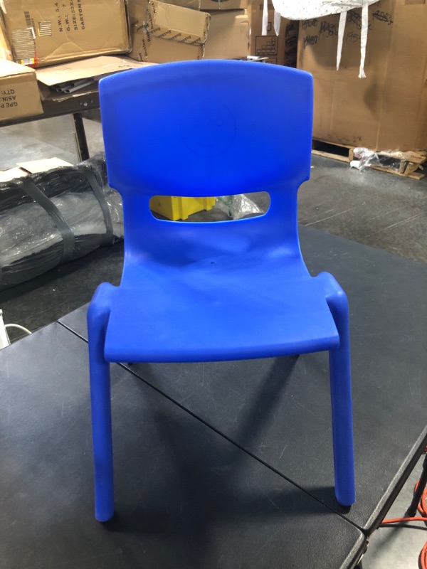 Photo 1 of Tradder 8 Pcs Stackable School Chair Kids Plastic Chairs Preschool Chair with 10.24 Inch Seat Height Toddlers Chair Daycare Classroom Furniture for School Playroom Daycare Preschool Home (Colorful)