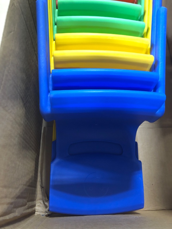 Photo 1 of Tradder 8 Pcs Stackable School Chair Kids Plastic Chairs Preschool Chair with 10.24 Inch Seat Height Toddlers Chair Daycare Classroom Furniture for School Playroom Daycare Preschool Home (Colorful)