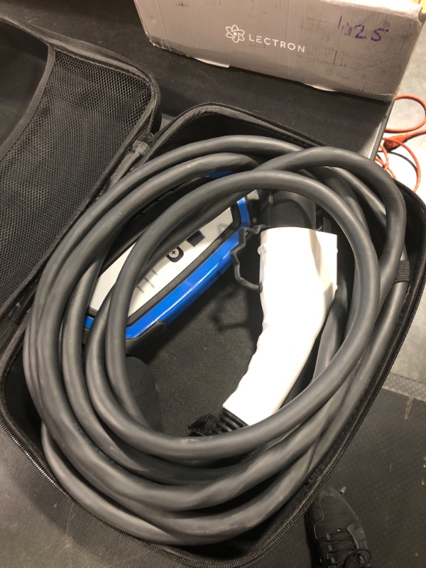 Photo 1 of Lectron NEMA 14-50 Level 2 EV Charger - 240V 32 Amp with 21 ft Extension Cord & J1772 Cable - for J1772 EVs