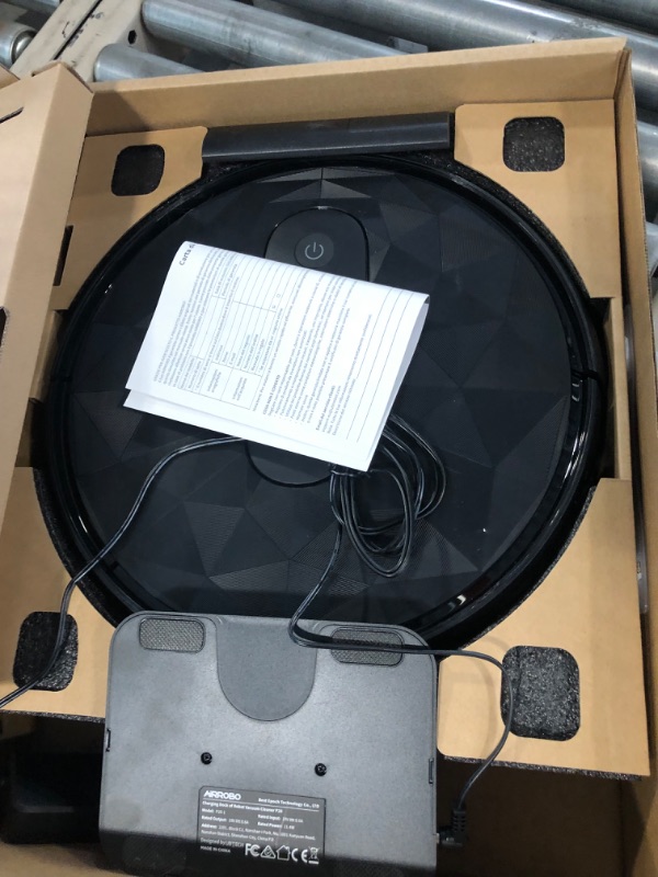 Photo 1 of AIRROBO Robot Vacuum Cleaner with 2800Pa Suction Power, App Control, 120 Mins Runtime, Self-Charging Robotic Vacuum Cleaner for Low Carpet, Pet Hair, Hard Floors, P20 P20 Robot Vacuum