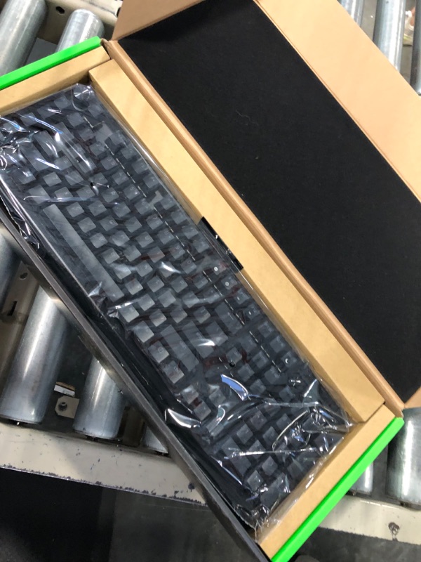 Photo 2 of Razer BlackWidow V4 Pro Wired Mechanical Gaming Keyboard: Green Mechanical Switches Tactile & Clicky - Doubleshot ABS Keycaps - Command Dial - Programmable Macros - Chroma RGB - Magnetic Wrist Rest Green Switches - Tactile & Clicky