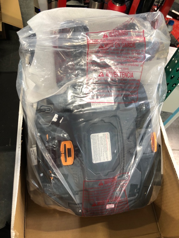 Photo 1 of Chicco KidFit ClearTex Plus 2-in-1 Belt-Positioning Booster Car Seat, Backless and High Back Booster Seat, for Children Aged 4 Years and up and 40-100 lbs. | Obsidian/Black KidFit Plus with ClearTex® No Chemicals Obsidian