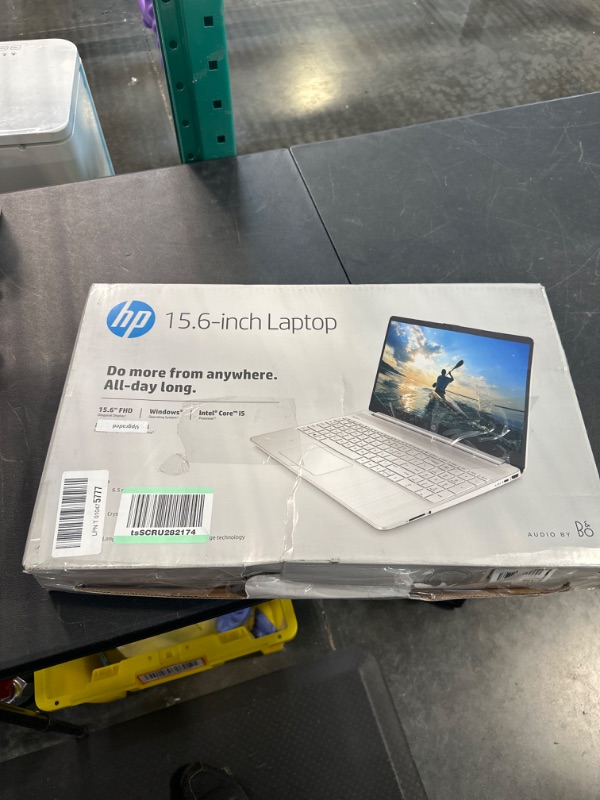 Photo 2 of HP 15.6" Diagonal Full HD (1920 x 1080) Laptop, 11th Gen Intel Core i5-1135G7 Processor, 8GB DDR4 RAM, 256GB SSD, 802.11ac, Bluetooth, HDMI, Windows 11