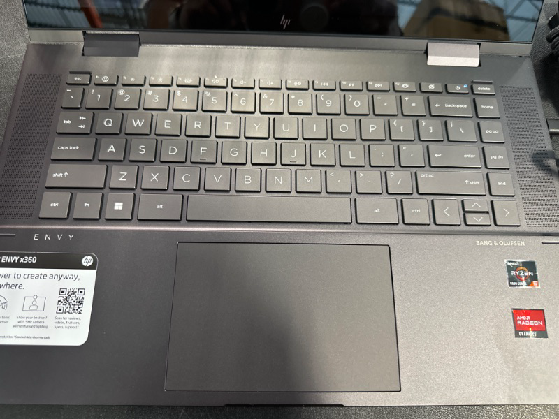 Photo 6 of ***PARTS ONLY*** 2022 Newest HP Envy x360 2-in-1 15.6" Touch-Screen Laptop - AMD Ryzen 5 5625U, 32GB RAM, 1TB SSD, Windows 11, 3in1 Accessories
