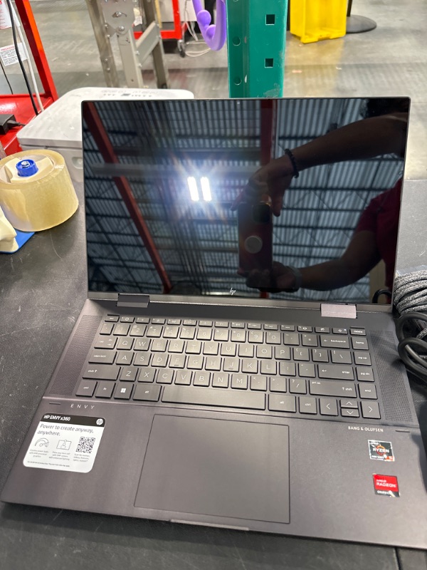 Photo 4 of ***PARTS ONLY*** 2022 Newest HP Envy x360 2-in-1 15.6" Touch-Screen Laptop - AMD Ryzen 5 5625U, 32GB RAM, 1TB SSD, Windows 11, 3in1 Accessories