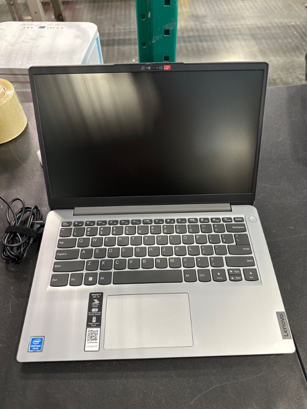 Photo 3 of *** PARTS ONLY*** Lenovo Ideapad 1i, 14.0" Laptop, Intel Pentium N5030, 4GB RAM, 128GB eMMC Storage, Cloud Grey, Windows 11 in S Mode, 82V6001DUS