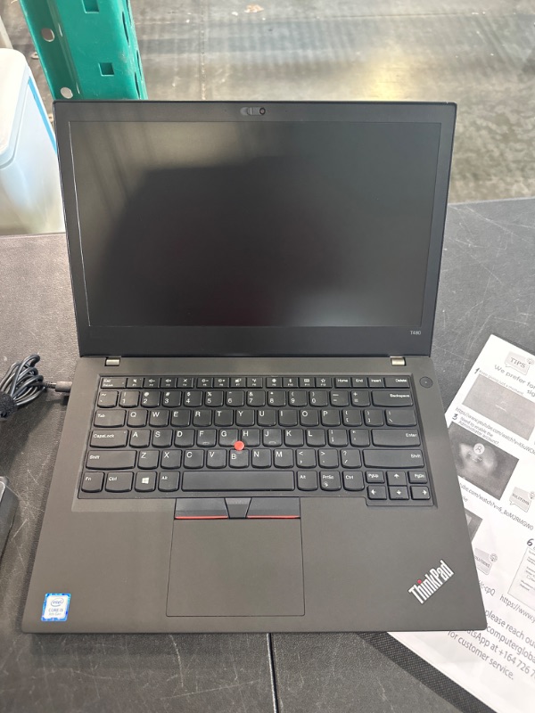 Photo 3 of Lenovo ThinkPad T480 14 HD Laptop - Intel Core i5-8350U, 16GB RAM, 256GB SSD, Webcam, Windows 10 Pro (Renewed) 16GB RAM+256GB SSD
