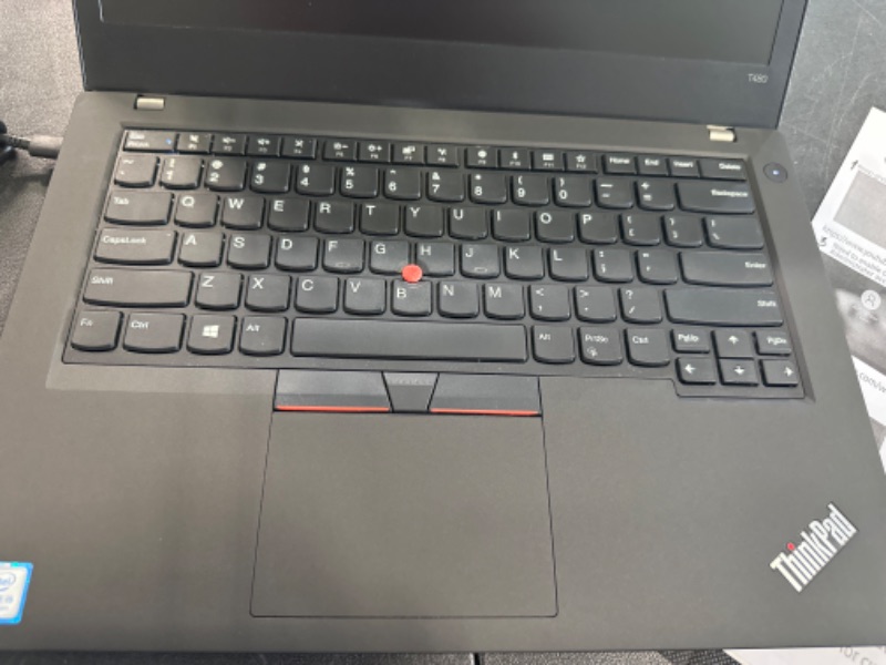 Photo 4 of Lenovo ThinkPad T480 14 HD Laptop - Intel Core i5-8350U, 16GB RAM, 256GB SSD, Webcam, Windows 10 Pro (Renewed) 16GB RAM+256GB SSD