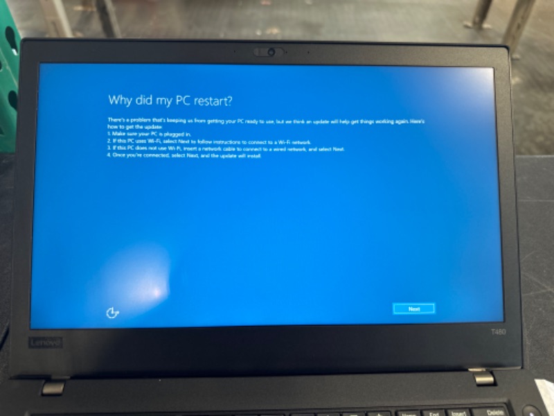 Photo 5 of Lenovo ThinkPad T480 14 HD Laptop - Intel Core i5-8350U, 16GB RAM, 256GB SSD, Webcam, Windows 10 Pro (Renewed) 16GB RAM+256GB SSD