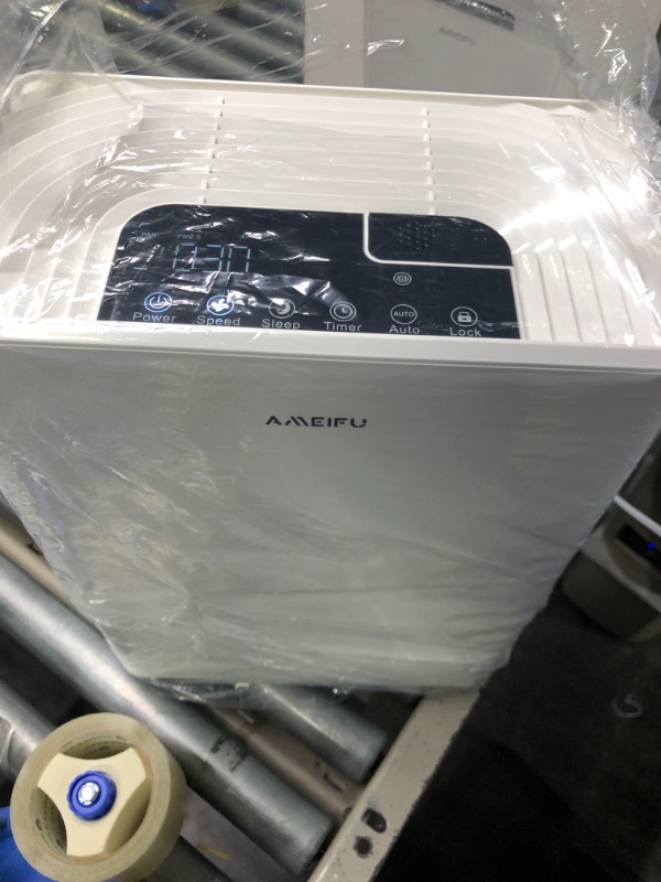 Photo 3 of AMEIFU Air Purifiers for Home Large Room up to 1740ft² with Washable Fliter Cover, Hepa Air Purifiers, H13 True HEPA Air Filter for Wildfires, Pets Hair, Dander, Smoke, Pollen, 3 Fan Speeds, 5 Timer, Sleep Mode 15DB Air Cleaner