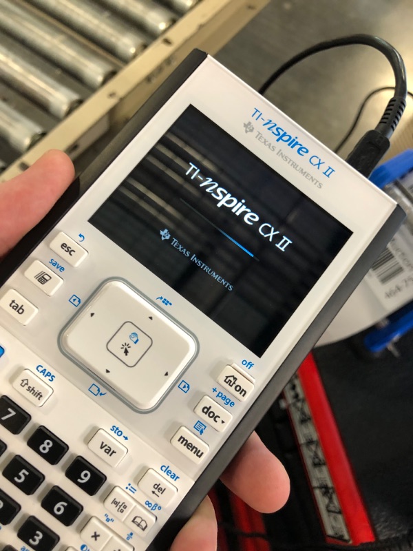 Photo 1 of Texas Instruments TI-Nspire CX II CAS Color Graphing Calculator with Student Software (PC/Mac)