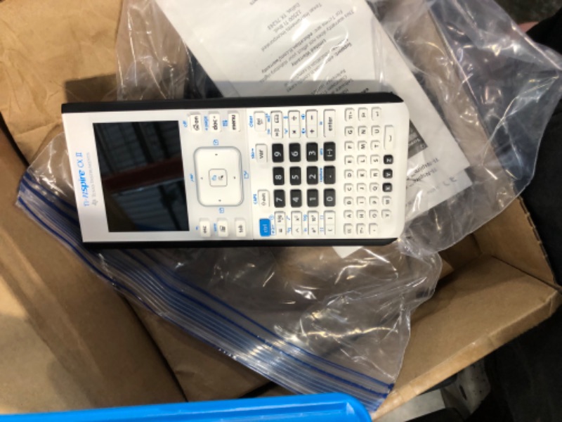 Photo 1 of Texas Instruments TI-Nspire CX II CAS Color Graphing Calculator with Student Software (PC/Mac)