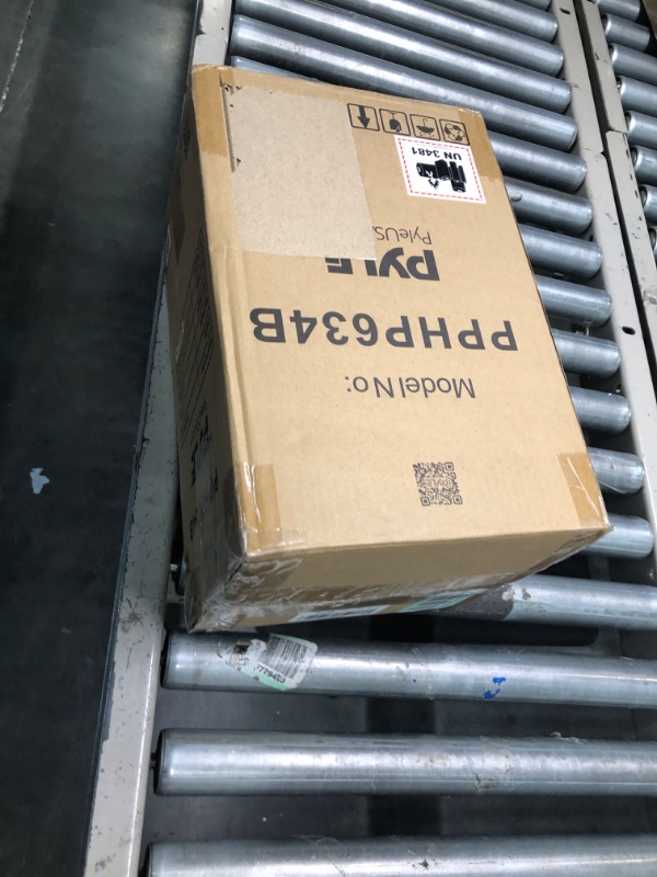 Photo 2 of Pyle Portable Bluetooth PA Speaker System - 240W Remote PPHP634B & -Pro Includes 15ft XLR Cable to 1/4'' Audio Connection, Connector, Black, 10.10in. x 5.00in. x 3.30in. (PDMIC58) Speaker System 240W + 15ft XLR Cable NO MICRPHONE
