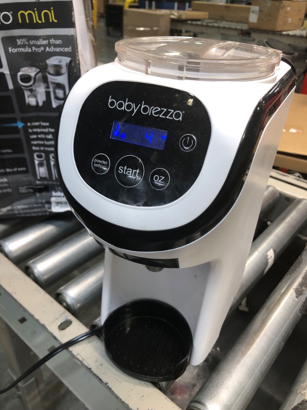 Photo 3 of Baby Brezza Formula Pro Mini Baby Formula Maker – Small Baby Formula Mixer Machine Fits Small Spaces and is Portable for Travel– Bottle Makers Makes The Perfect Bottle for Your Infant On The Go