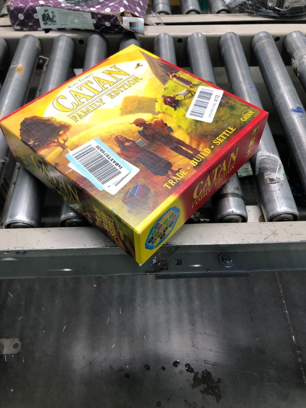 Photo 1 of CATAN Family Edition Board Game | Family Board Game | Board Game for Adults and Family | Adventure Board Game | Ages 10+ | For 3 to 4 players | Average Playtime 60 minutes | Made by Catan Studio
