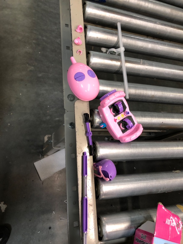 Photo 1 of Click N' Play Scooter Set for 12" Dolls, Remote Control Pink Hoverboard with Helmet & Kneepad Accessories, Compatable with Barbies and Ken Dolls, Gifts for Girls Ages 3+, Girl Toys