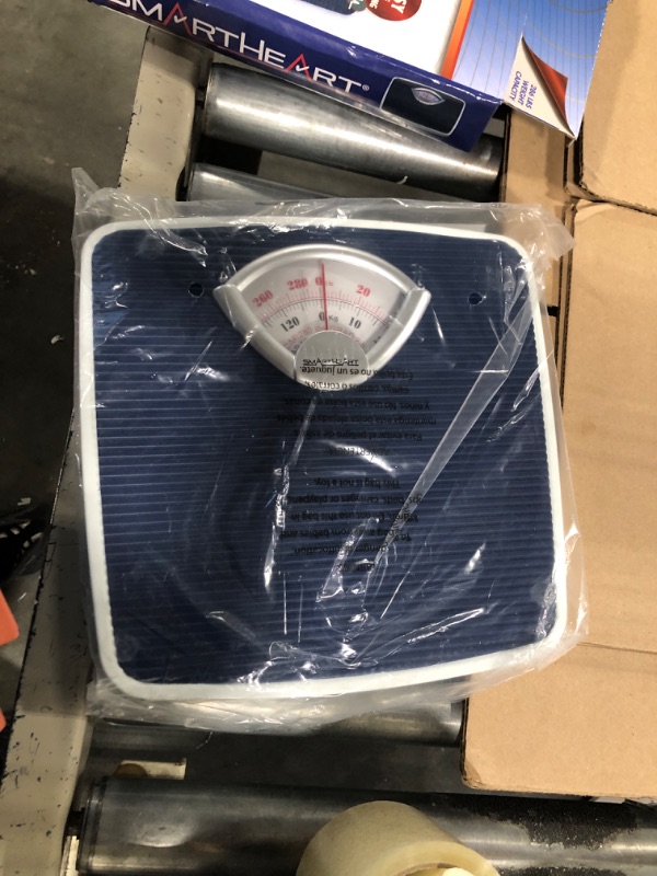 Photo 3 of SmartHeart Analog Body Weight Scale | Mechanical Scale | 286 lbs 130 kg Capacity | Non-Skid | Simple Dial Calibration