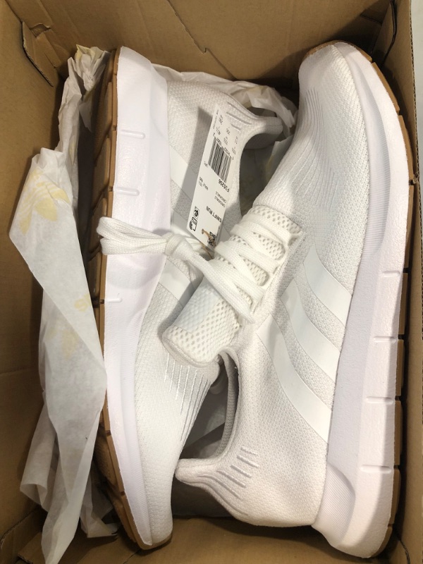 Photo 3 of adidas Originals Men's Swift Run Running Shoe 11 White/White/Gum