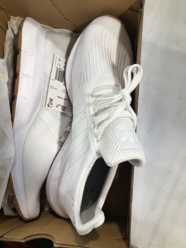 Photo 5 of adidas Originals Men's Swift Run Running Shoe 11 White/White/Gum