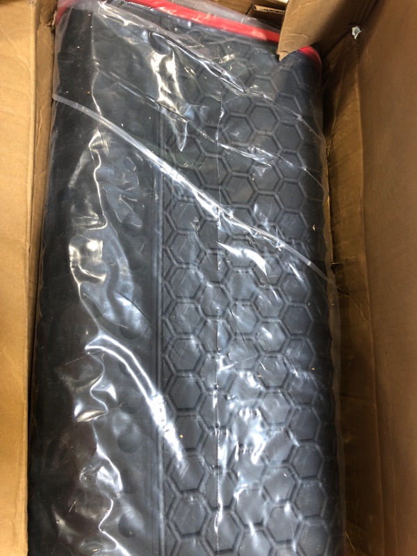 Photo 3 of Megiteller Car Floor Mats Custom Fit for Kia Sportage 2023?Non Hybrid? Odorless Washable Heavy Duty Rubber (All Weather) Floor Liners Set Red Blue Sportage 2023?do not fit Hybrid?