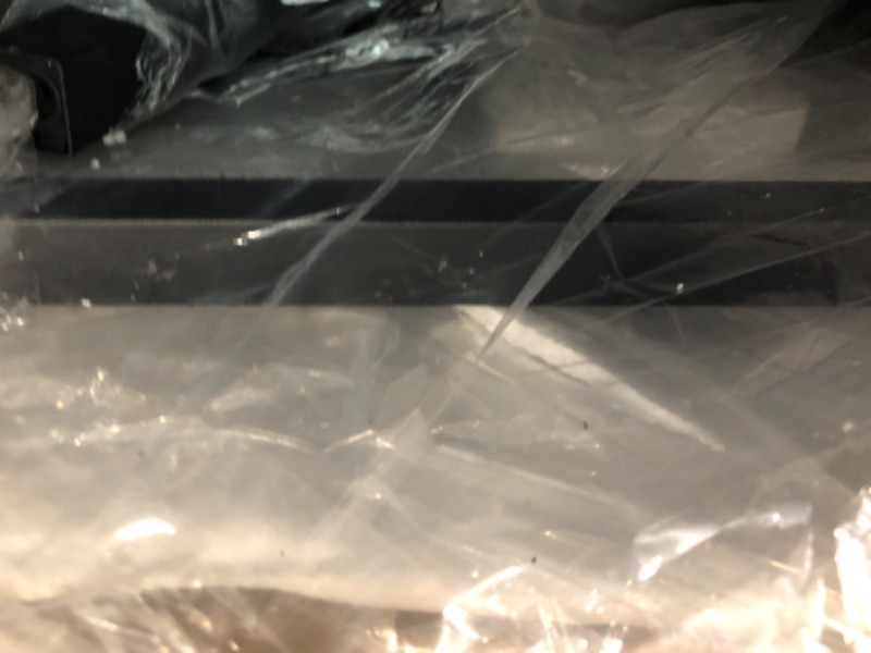 Photo 1 of SUPERJARE L Shaped Computer Desk with Power Outlets & LED Lights, Gaming Desk with Monitor Stand & Storage Shelf, Home Office Desk Corner Desk with Hooks, Gray Grey