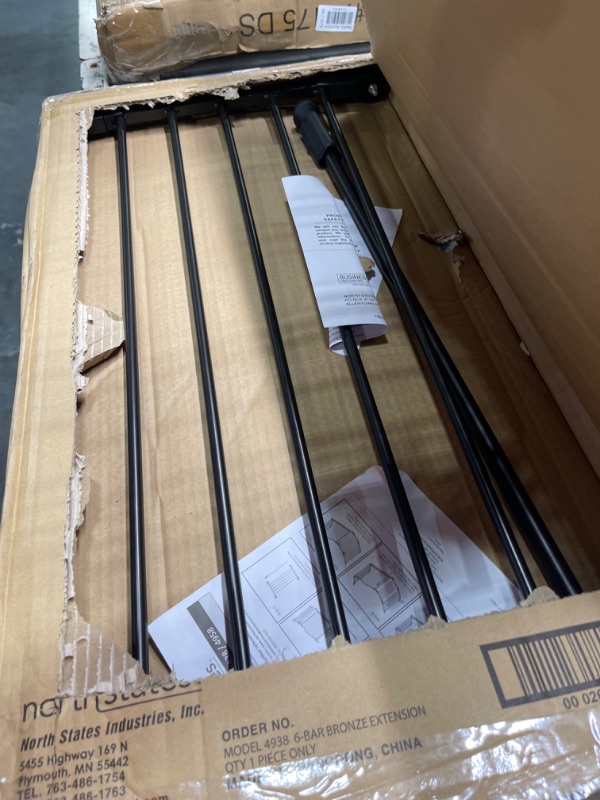 Photo 1 of 
Toddleroo by North States 6-Bar Extension for Deluxe Décor Gate: Adjust your gate to fit your space. Add up to six extensions. No tools required.