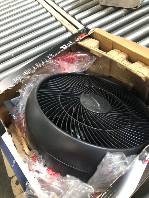 Photo 2 of 12 in. 3 Speed Whole Room Circulator Floor Fan