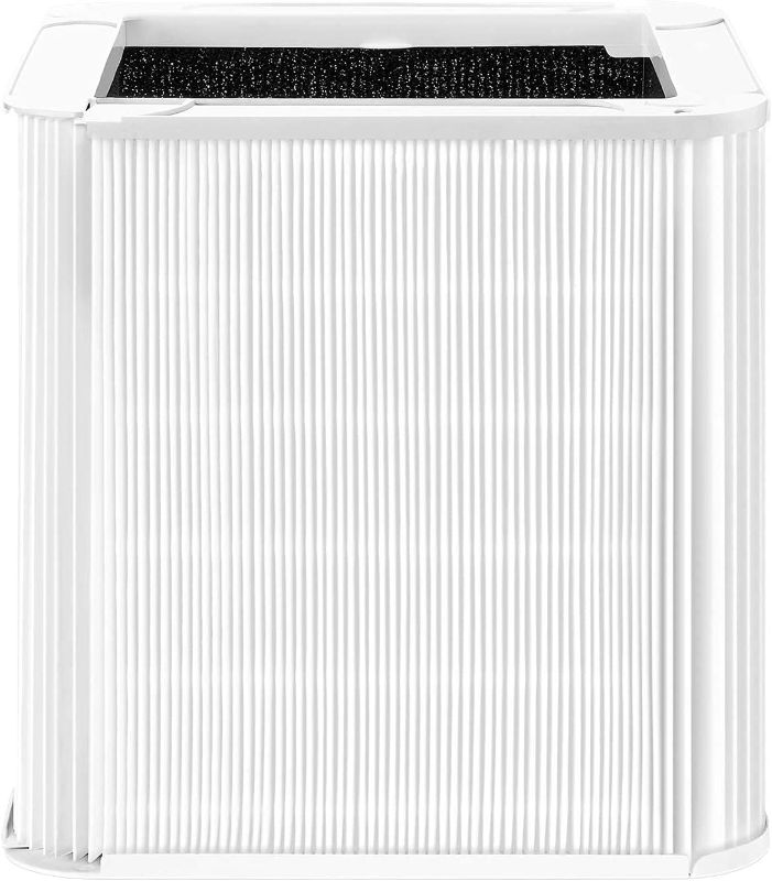 Photo 1 of 211+ Replacement Filter Compatible with Blueair Blue Pure 211+ Air Cleaner Purifier, Foldable Particle and Activated Carbon Replacement Filter