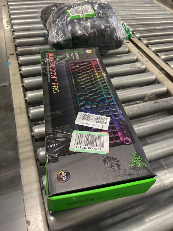 Photo 3 of Razer BlackWidow V3 Pro Mechanical Wireless Gaming Keyboard: Yellow Mechanical Switches - Linear & Silent - Chroma RGB Lighting - Doubleshot ABS Keycaps - Transparent Switch Housing - Bluetooth/2.4GHz