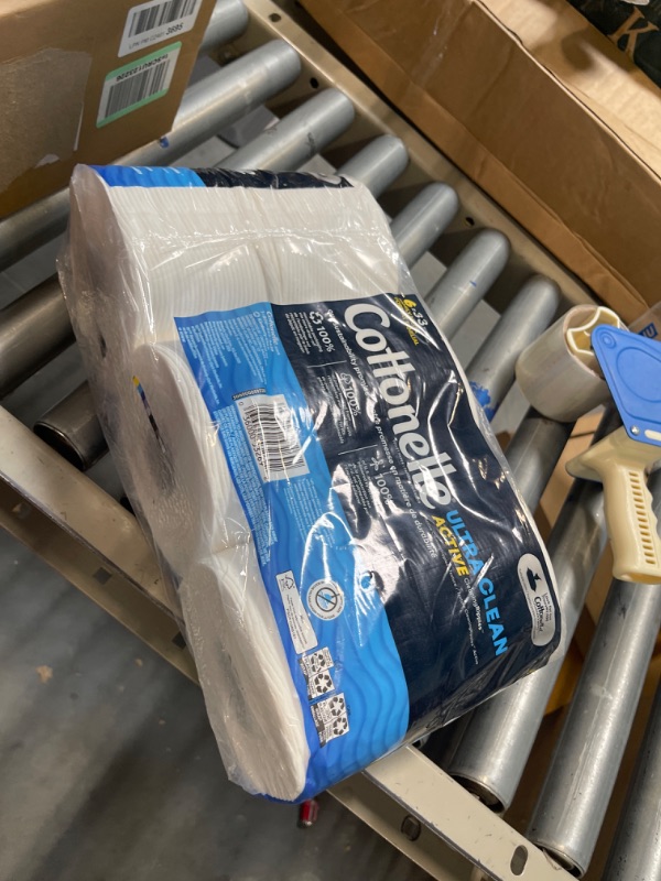 Photo 2 of Cottonelle Ultra Clean Toilet Paper with Active CleaningRipples Texture, Strong Bath Tissue, 6 Family Mega Rolls (6 Family Mega Rolls = 33 Regular Rolls), 388 Sheets per Roll