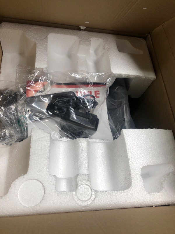 Photo 1 of Pyle 400W Portable Bluetooth PA Loudspeaker - 8” Subwoofer System, 4 Ohm/55-20kHz, USB/MP3/FM Radio/ ¼ Mic Inputs, Multi-Color LED Lights, Built-in Rechargeable Battery w/ Remote Control -PPHP844B