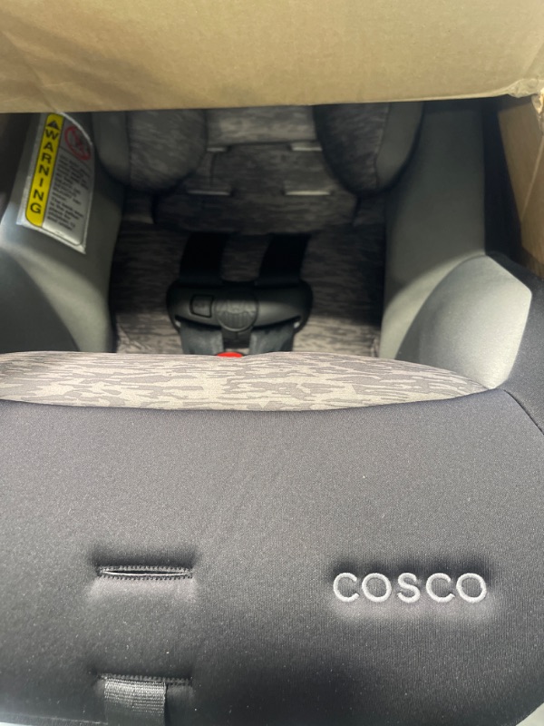 Photo 3 of Cosco Mighty Fit 65 DX Convertible Car Seat (Heather Onyx Gray)