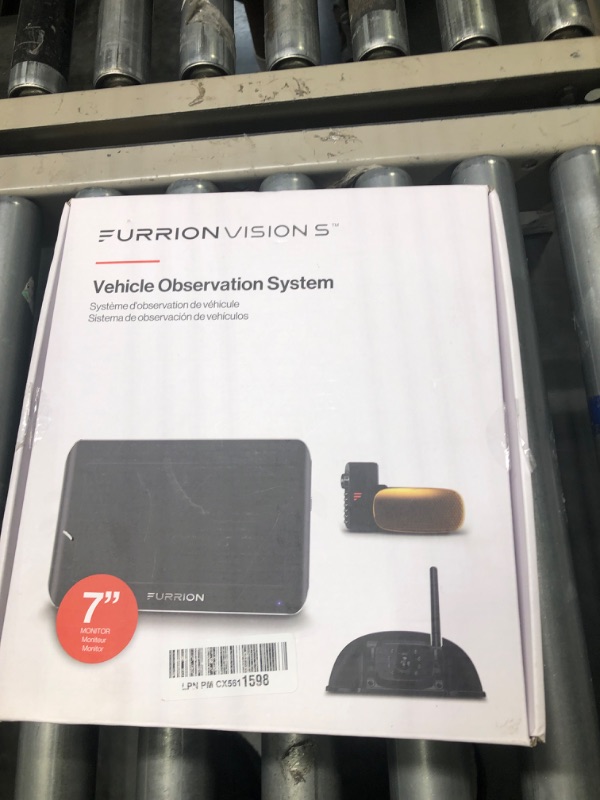 Photo 2 of Furrion Vision S 7 inch Monitor, 3 Camera Wireless RV Backup System with IR Night Vision & Lippert Components - 2020106863 Tire LINC Tire Pressure and Temperature Monitoring System 7" + 3 Cameras Monitor + Monitoring System