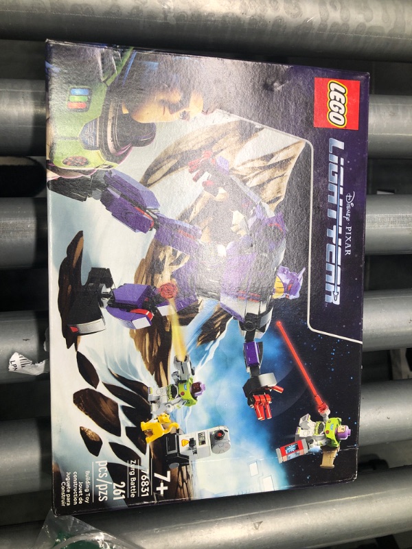 Photo 2 of LEGO Disney and Pixar’s Lightyear Zurg Battle 76831 - Buildable Robot Toy with Mech Action Figure, Buzz Minifigure with Laser and Jetpack, Great Gift for Boys, Girls, and Kids Ages 7+