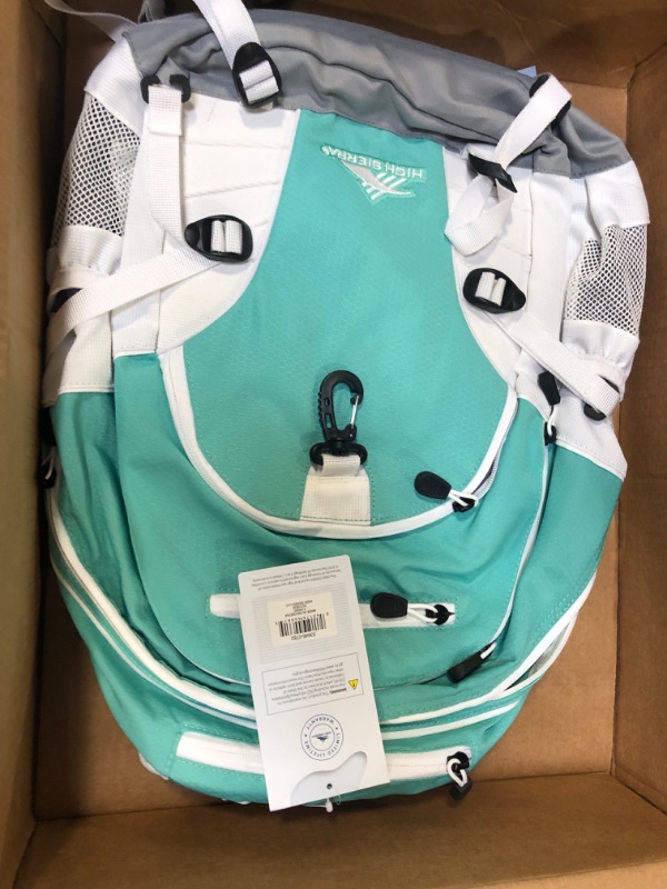 Photo 1 of High Sierra Loop - Backpack - white, aquamarine, ash