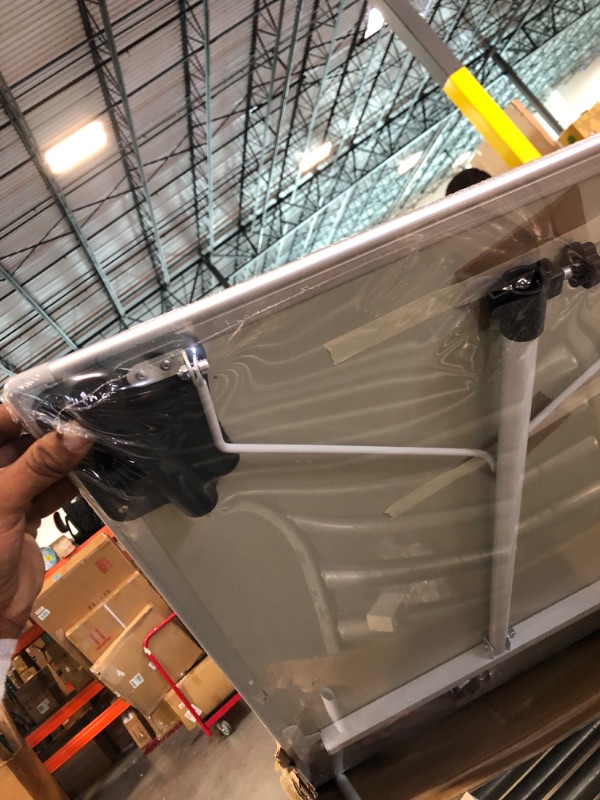 Photo 1 of Easel Whiteboard - Magnetic Portable Dry Erase 36 x 24 Tripod Height Adjustable, 3' x 2' Flipchart Easel Stand White Board for Office or Teaching at Home & Classroom *Silver 36x24